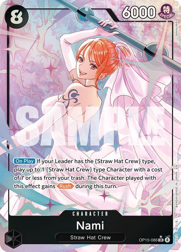Nami (OP15-086) (Alternate Art) card image