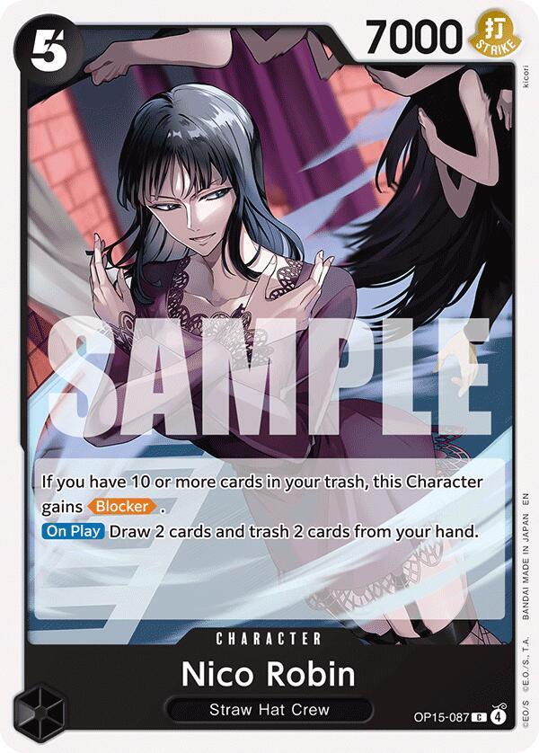 Nico Robin (OP15-087) card image