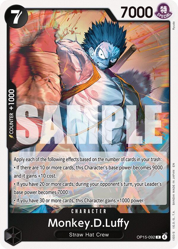 Monkey.D.Luffy (OP15-092) card image