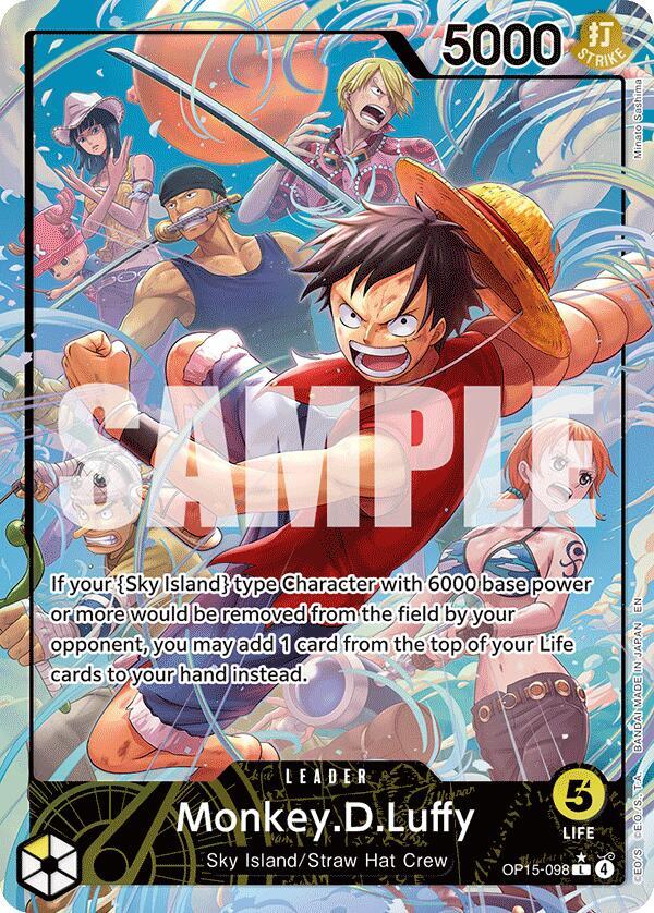 Monkey.D.Luffy (OP15-098) (Alternate Art) card image