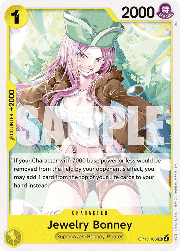 Jewelry Bonney (OP15-105) card image