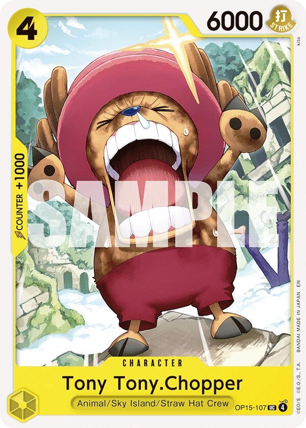 Tony Tony.Chopper (OP15-107) card image