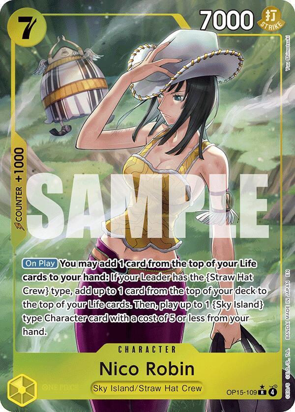 Nico Robin (OP15-109) (Alternate Art) card image