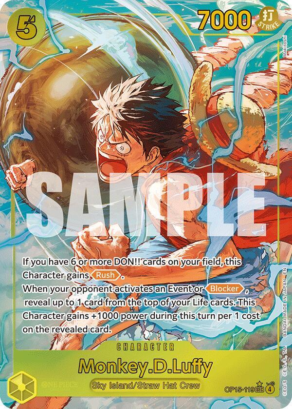 Monkey.D.Luffy (OP15-119) (Alternate Art) card image