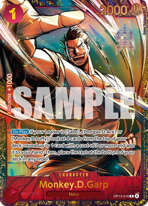 Monkey.D.Garp (Treasure Cup March 2026) card image