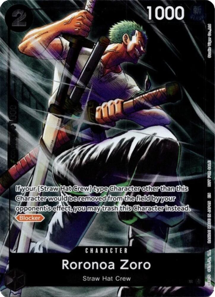Roronoa Zoro (OP15-094) (Dash Pack) card image
