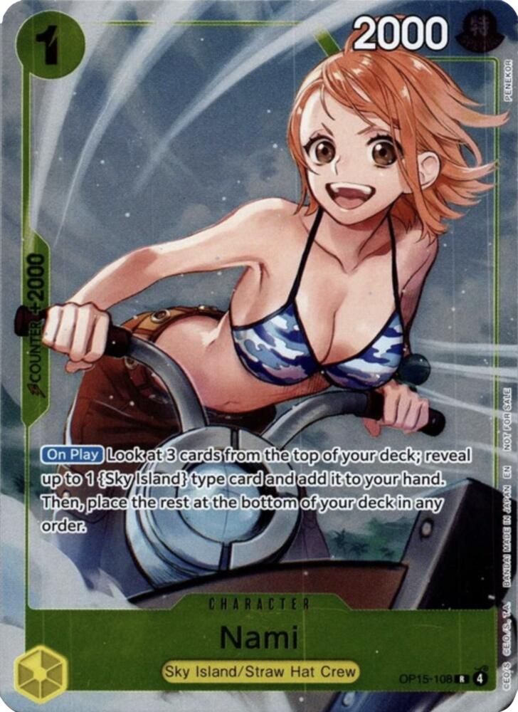 Nami (OP15-108) (Dash Pack) card image