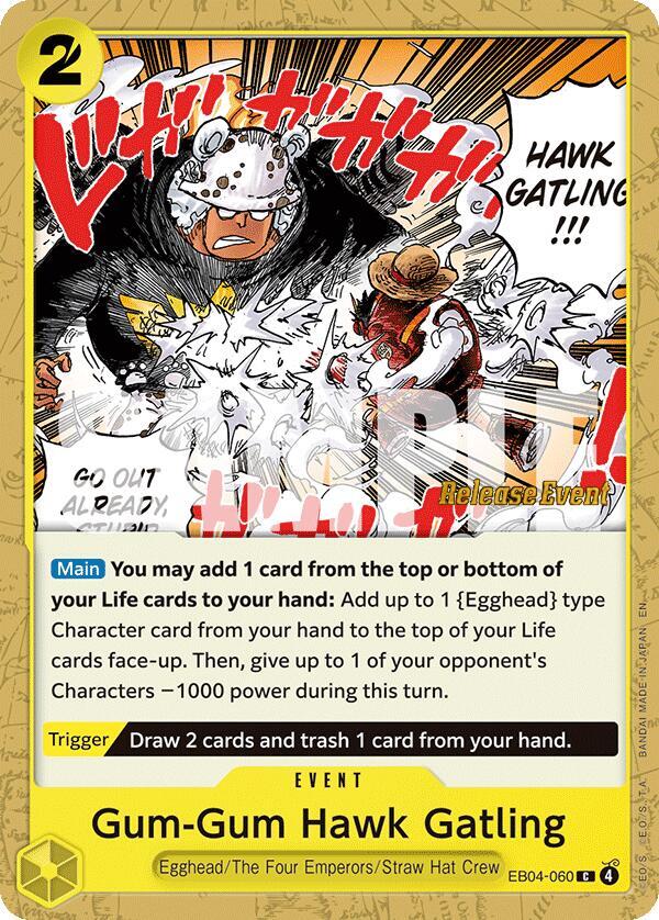 Gum-Gum Hawk Gatling card image