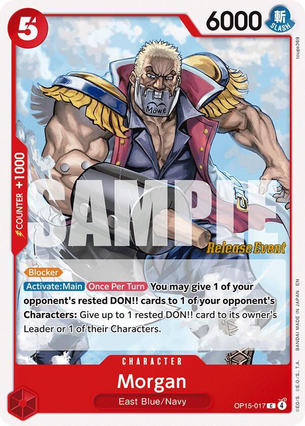 Morgan card image