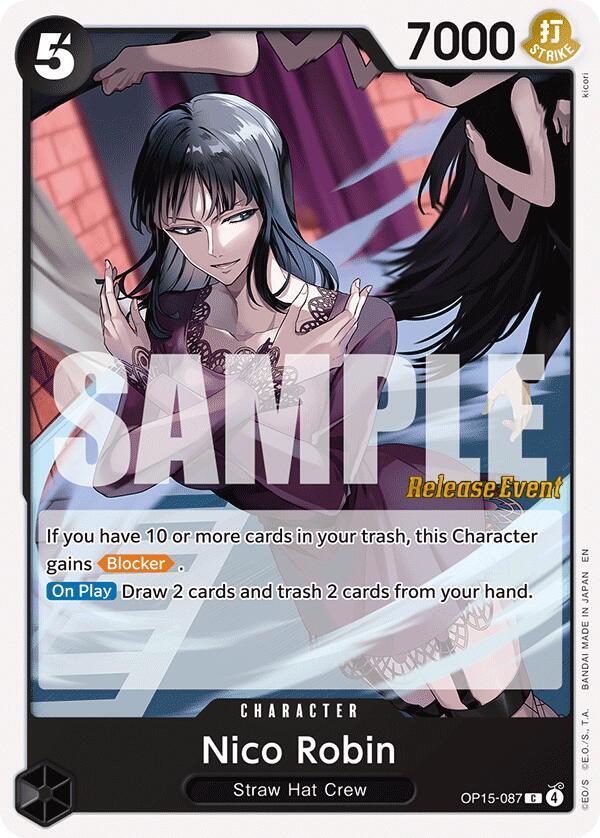 Nico Robin (OP15-087) card image