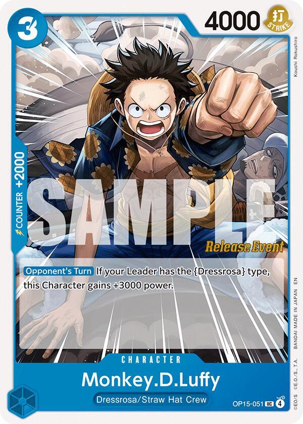 Monkey.D.Luffy (OP15-051) card image