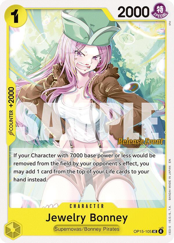 Jewelry Bonney (OP15-105) card image