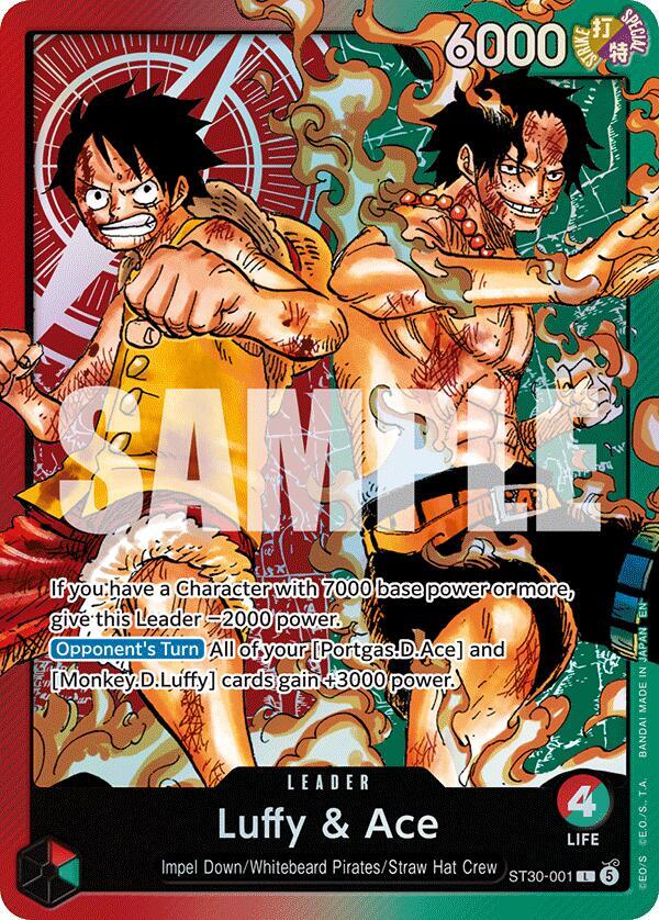 Luffy & Ace card image