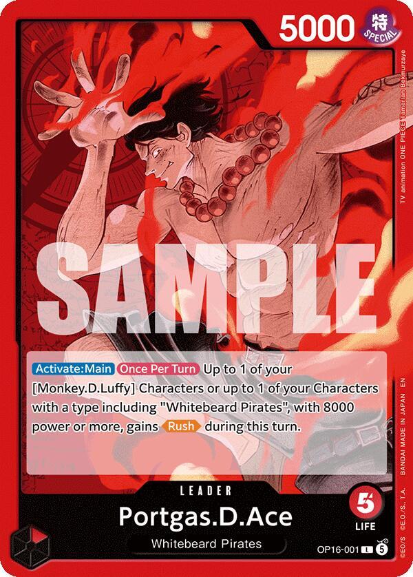 Portgas.D.Ace (001) card image