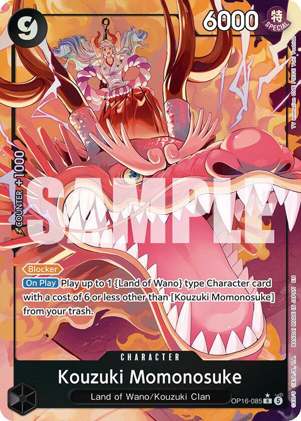 Kouzuki Momonosuke (085) (Alternate Art) card image