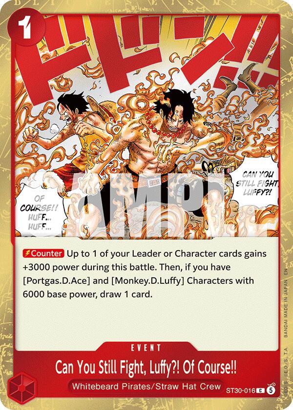 Can You Still Fight, Luffy?! Of Course!! card image