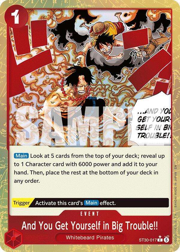 And You Get Yourself in Big Trouble!! (Parallel) card image
