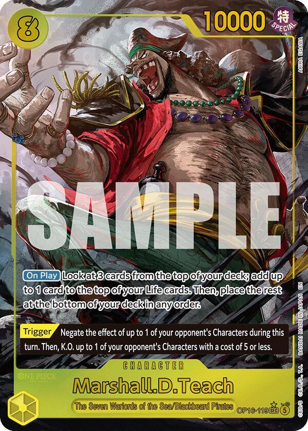 Marshall.D.Teach (119) (Alternate Art) card image