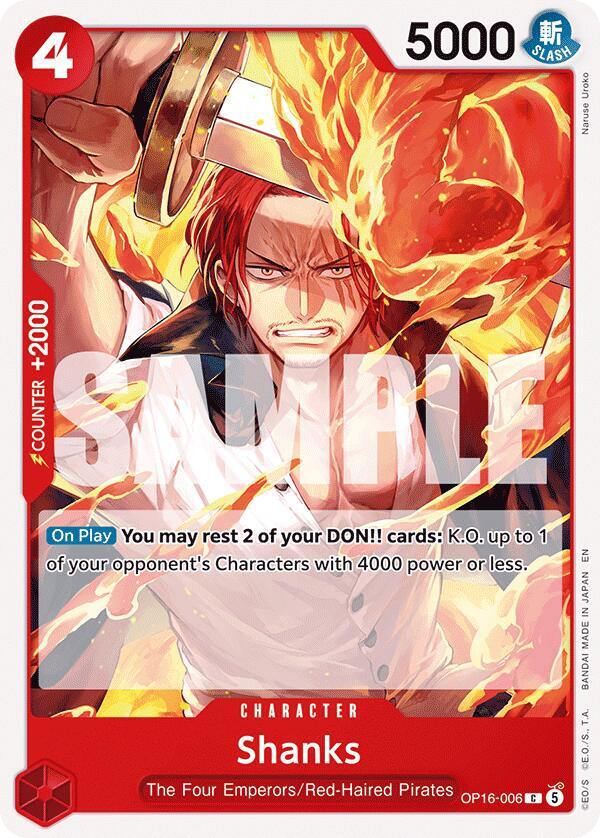 Shanks card image