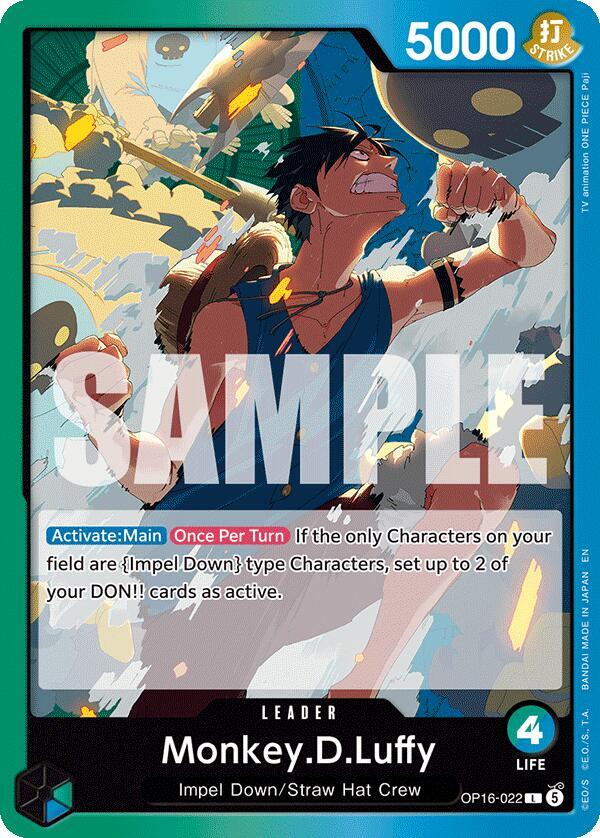 Monkey.D.Luffy (022) card image