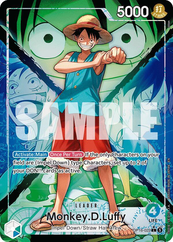 Monkey.D.Luffy (022) (Alternate Art) card image