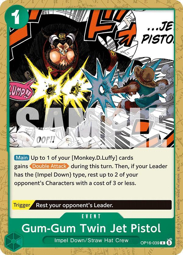 Gum-Gum Twin Jet Pistol card image