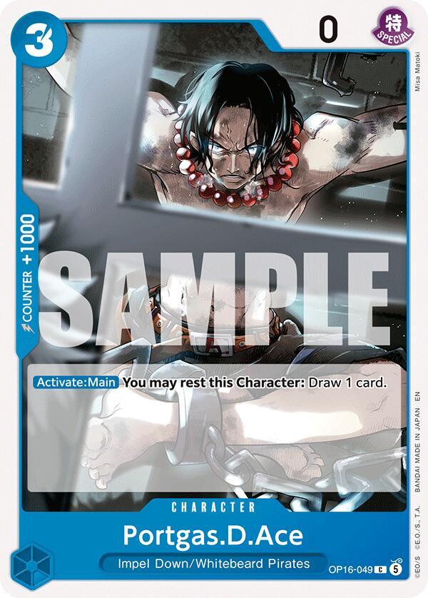 Portgas.D.Ace (049) card image