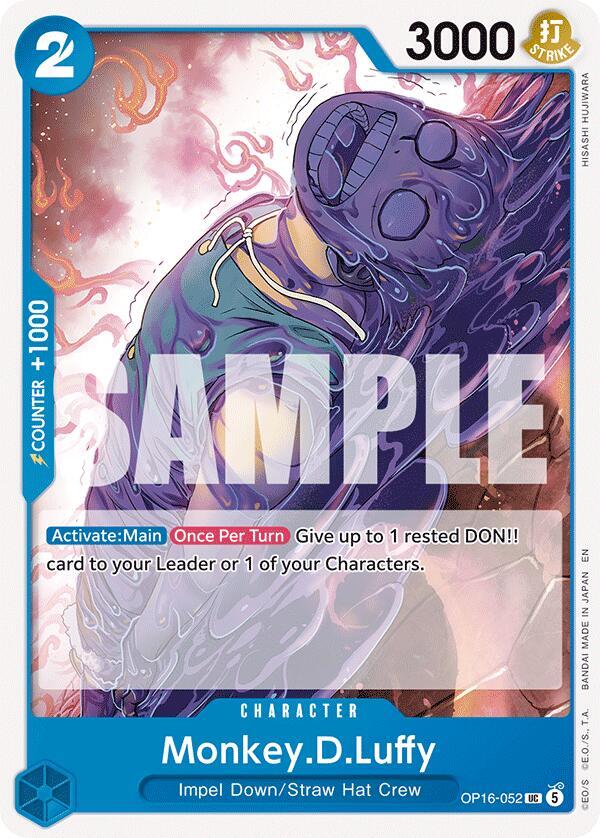 Monkey.D.Luffy (052) card image