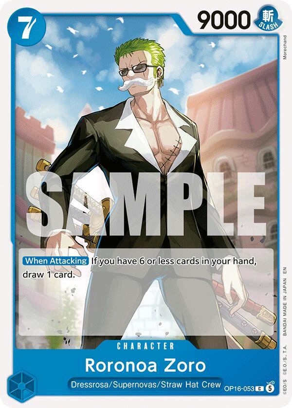 Roronoa Zoro (053) card image