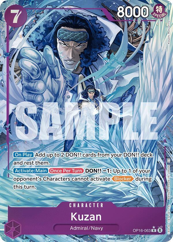 Kuzan (Alternate Art) card image