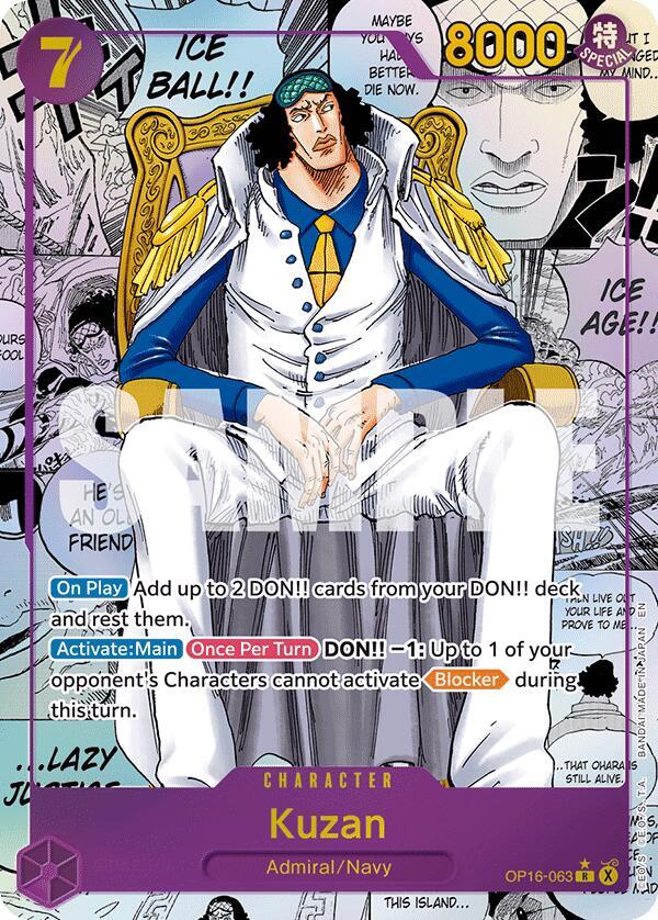 Kuzan (Manga) card image