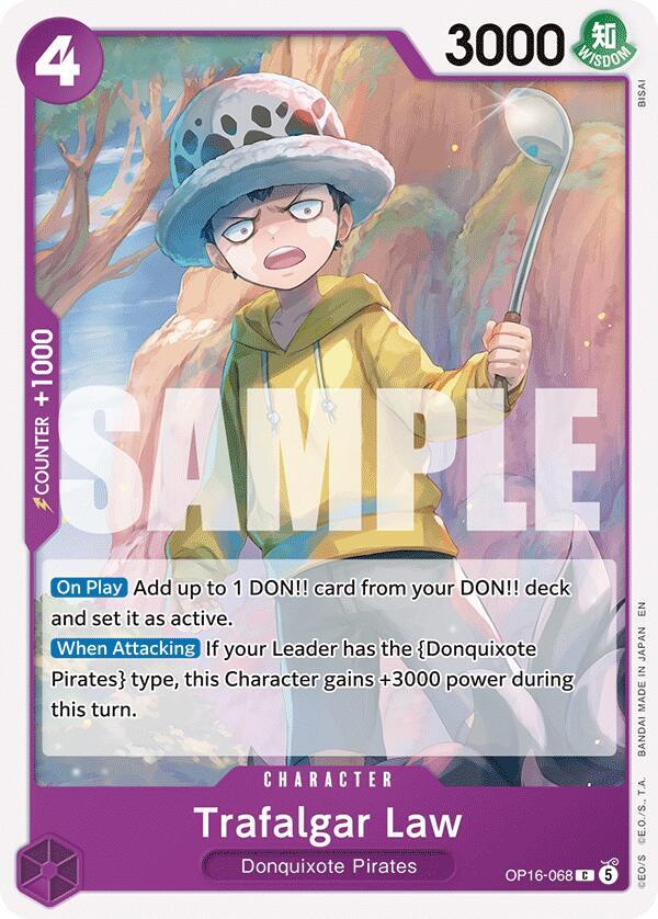 Trafalgar Law (068) card image