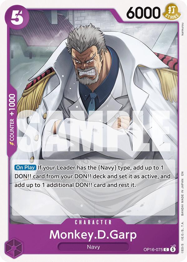 Monkey.D.Garp card image