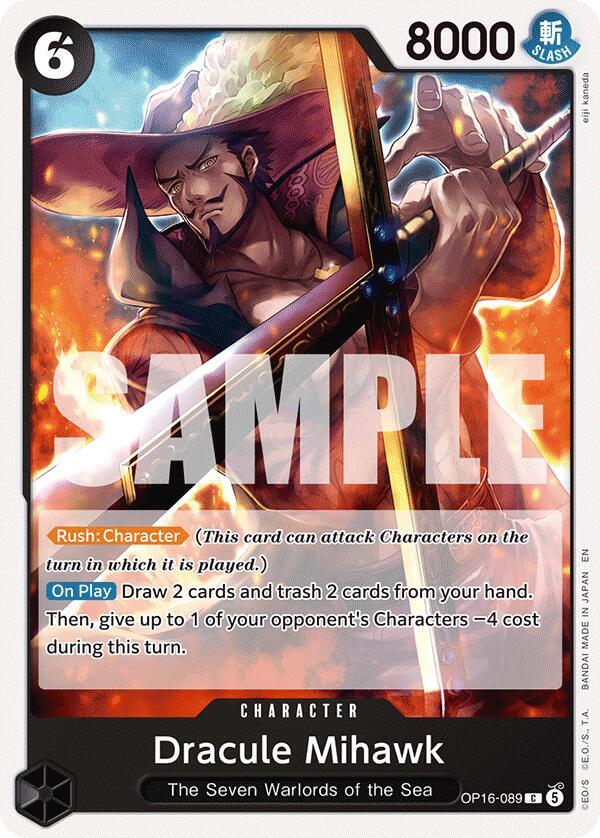 Dracule Mihawk card image