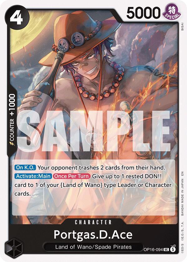 Portgas.D.Ace (094) card image