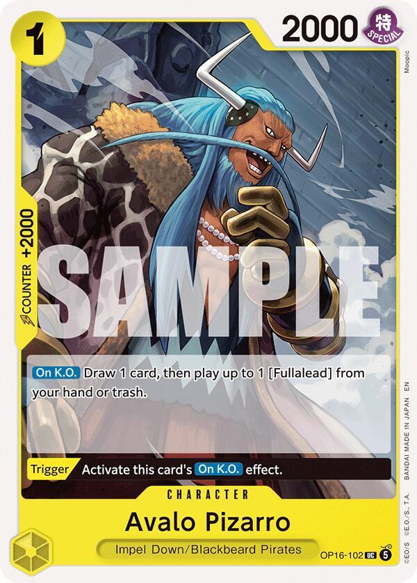 Avalo Pizarro card image