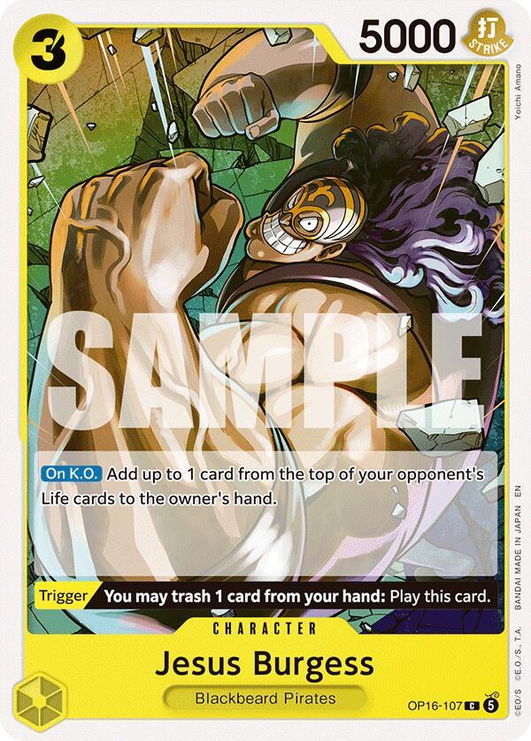 Jesus Burgess card image