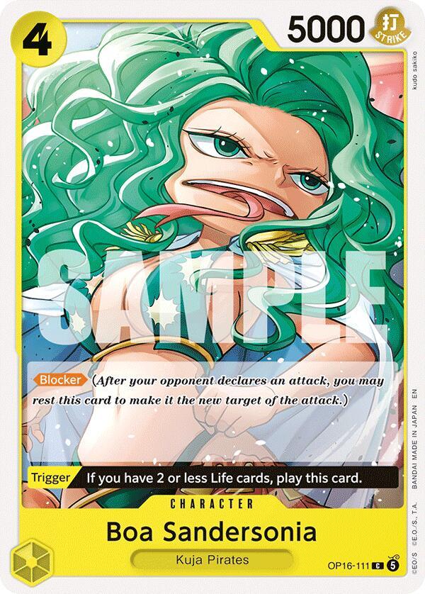 Boa Sandersonia card image