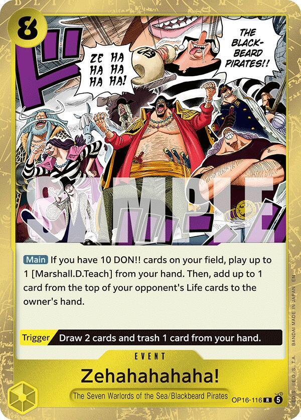 Zehahahahaha! card image