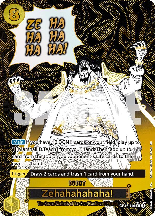 Zehahahahaha! (Alternate Art) card image