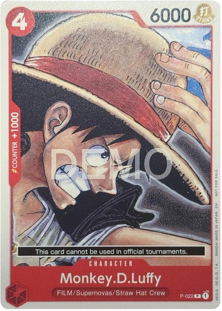 Monkey.D.Luffy - P-022 card image