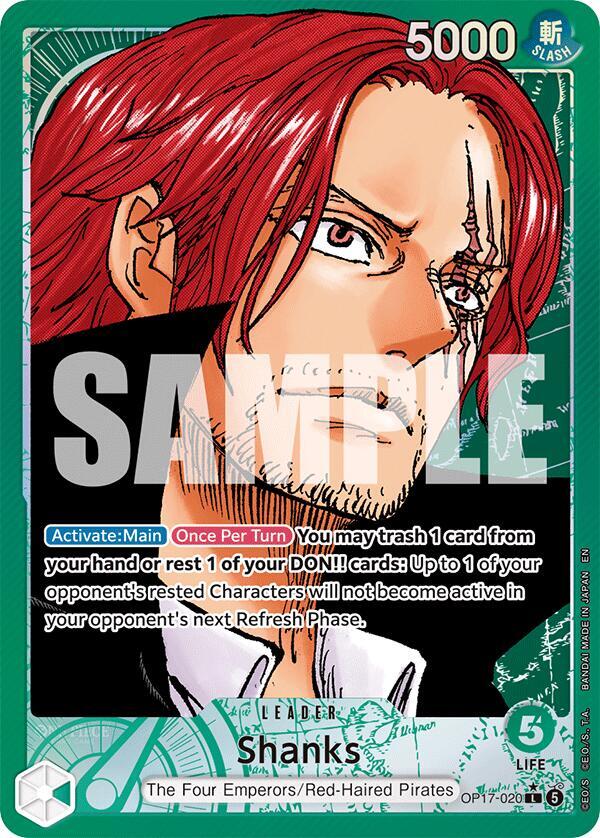Shanks (020) (Alternate Art) card image