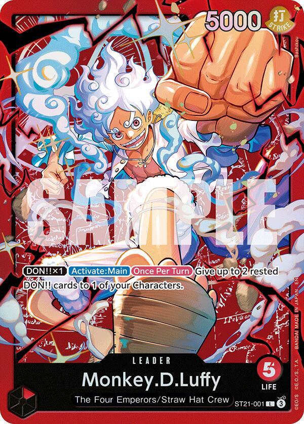Monkey.D.Luffy (ST21-001) card image