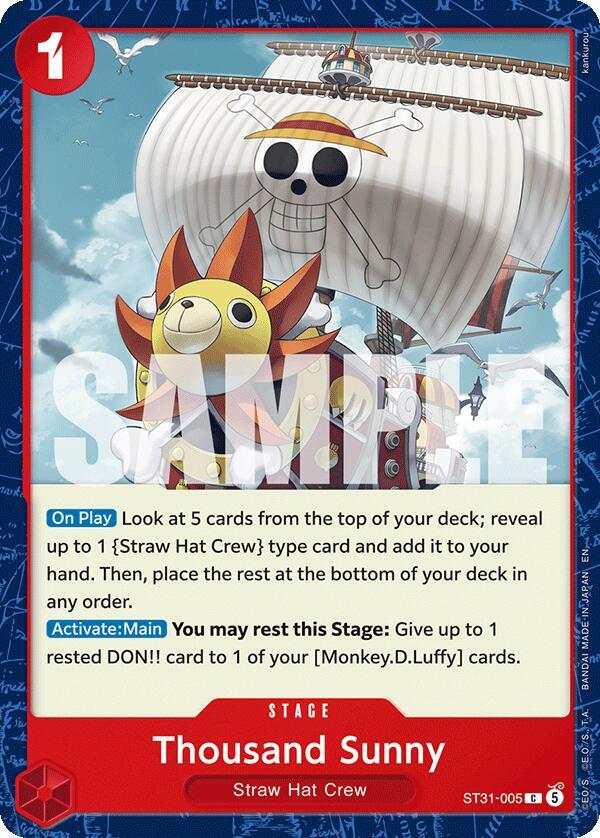 Thousand Sunny card image