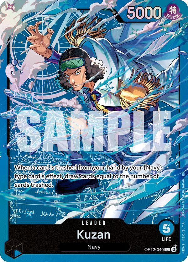 Kuzan (OP12-040) card image