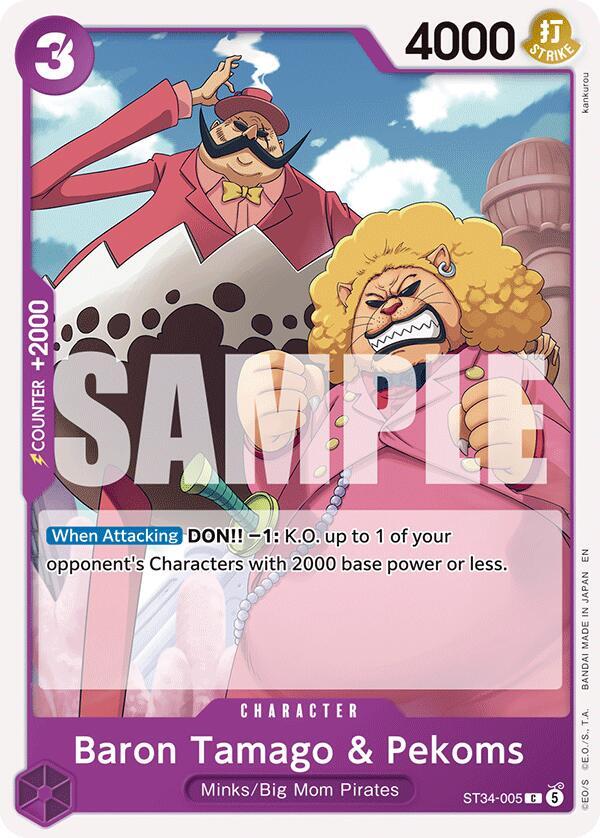 Baron Tamago & Pekoms card image