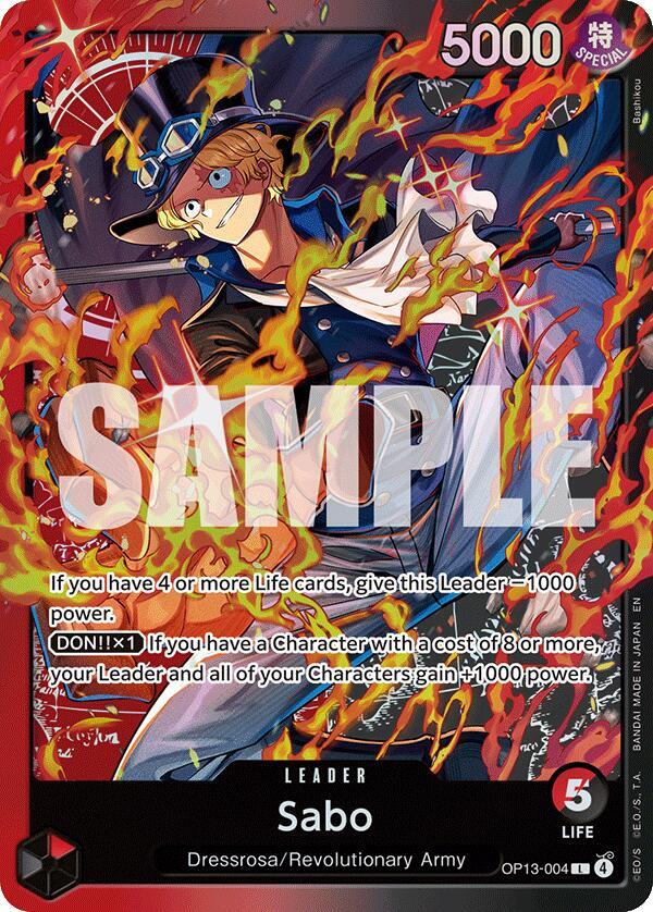 Sabo (OP13-004) card image