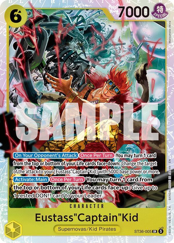 Eustass"Captain"Kid (ST36-005) card image