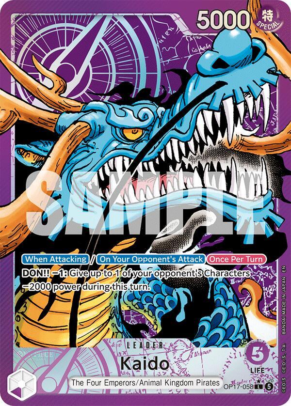 Kaido (058) (Alternate Art) card image