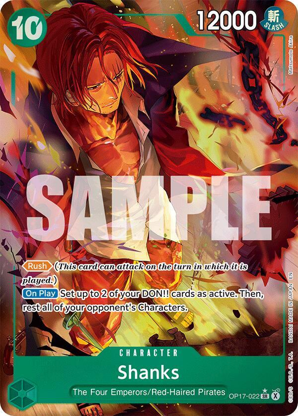 Shanks (022) (Alternate Art) card image